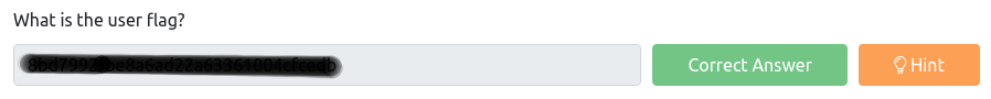Submit the flag you found in the user.txt file